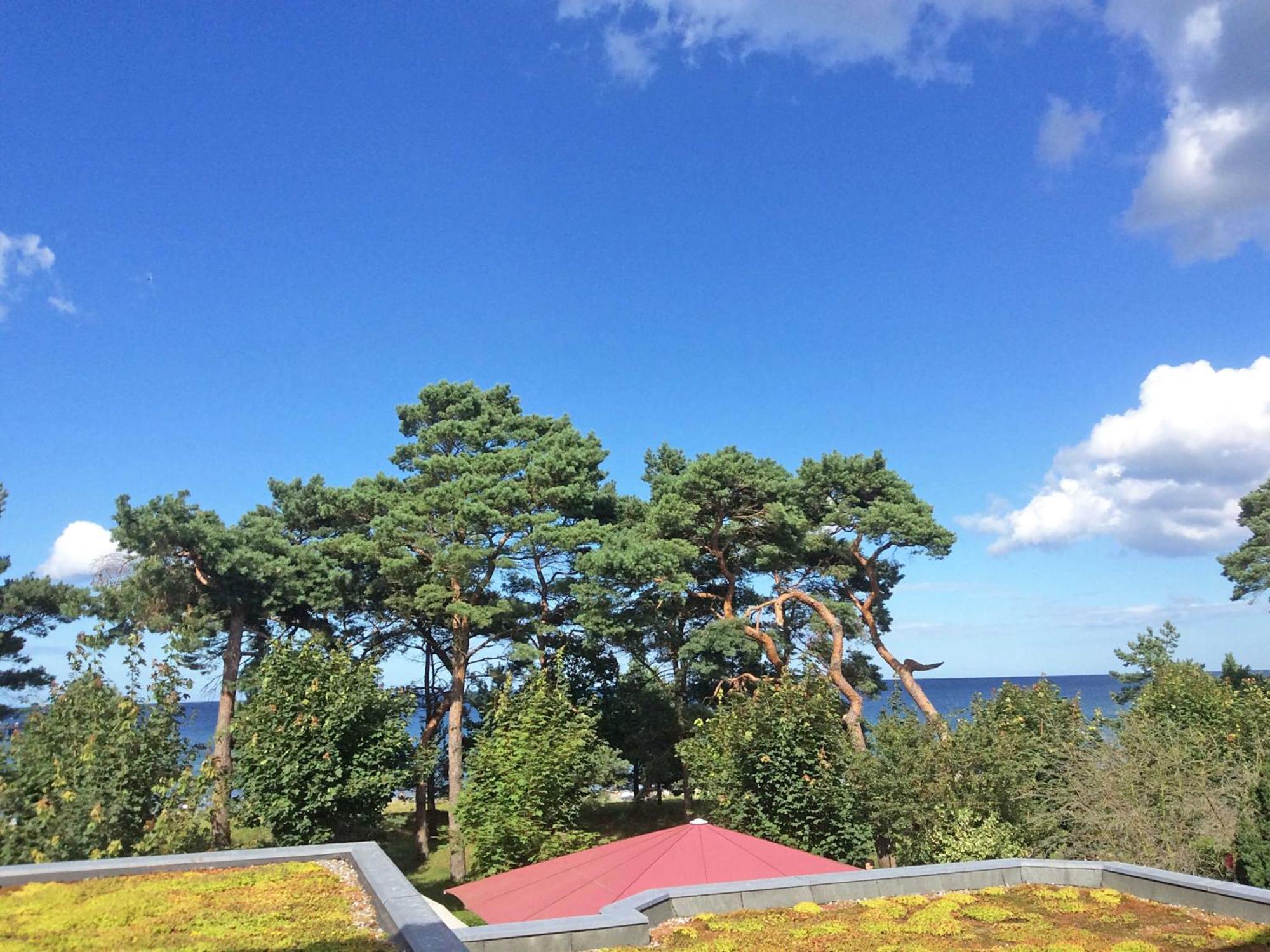 Villa Freia In Binz - Wg 11 Mit Meerblick Und Balkon Exterior foto