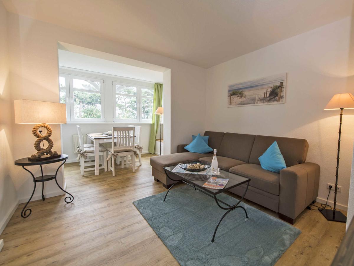 Villa Freia In Binz - Wg 11 Mit Meerblick Und Balkon Exterior foto