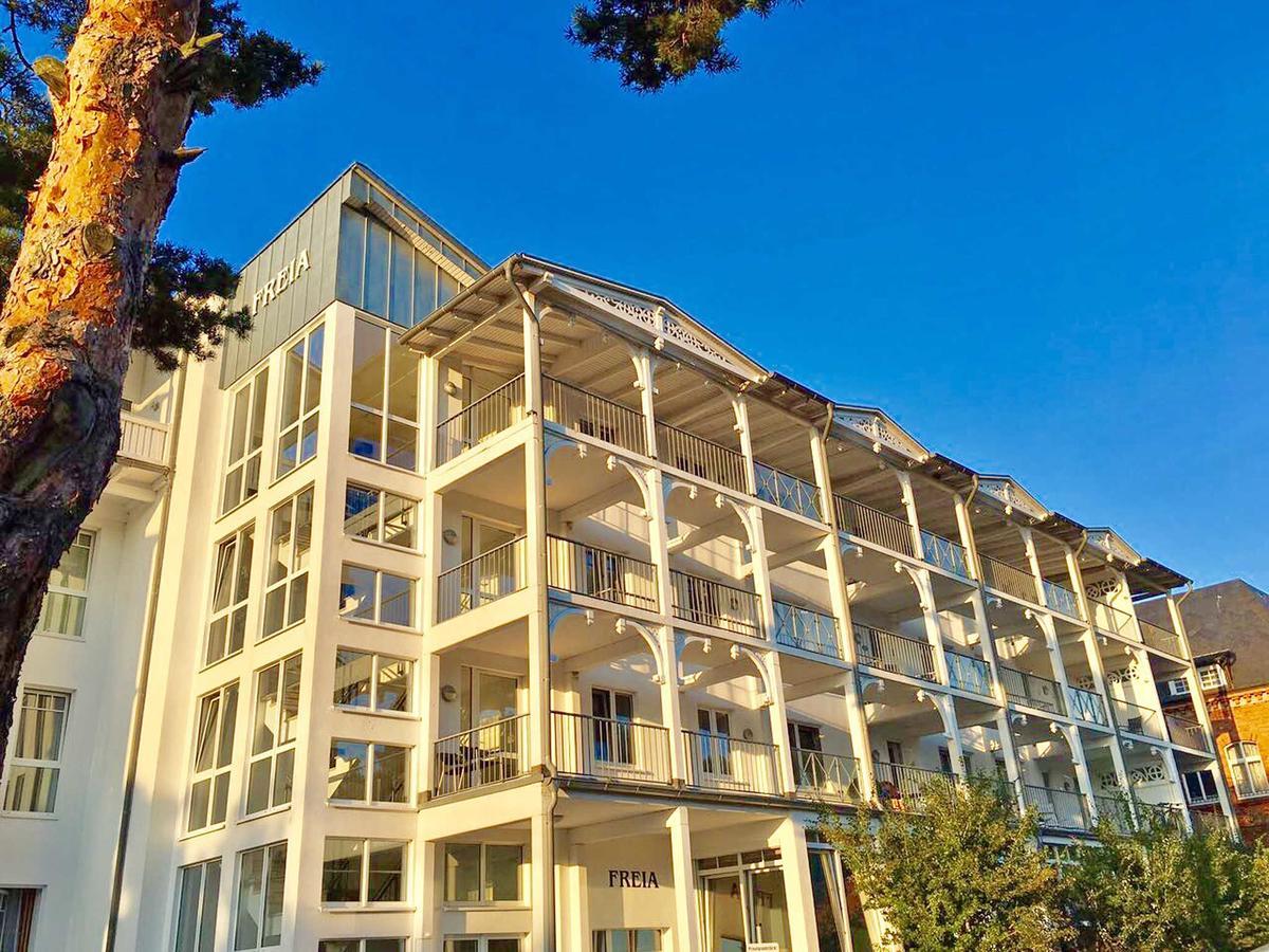 Villa Freia In Binz - Wg 11 Mit Meerblick Und Balkon Exterior foto