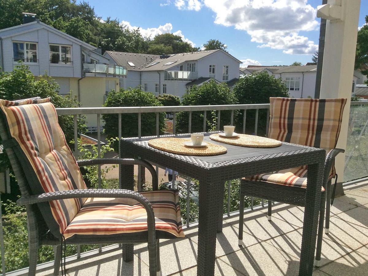 Villa Freia In Binz - Wg 11 Mit Meerblick Und Balkon Exterior foto